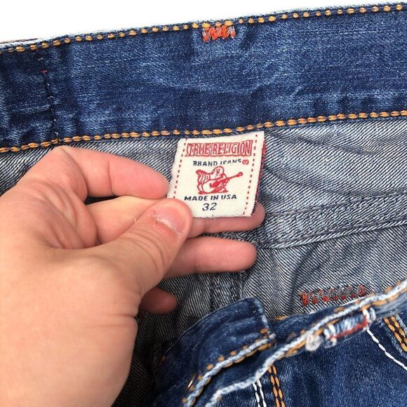 True Religion Jeans Size 32 BOBBY SUPER T Blue - Picture 9 of 9